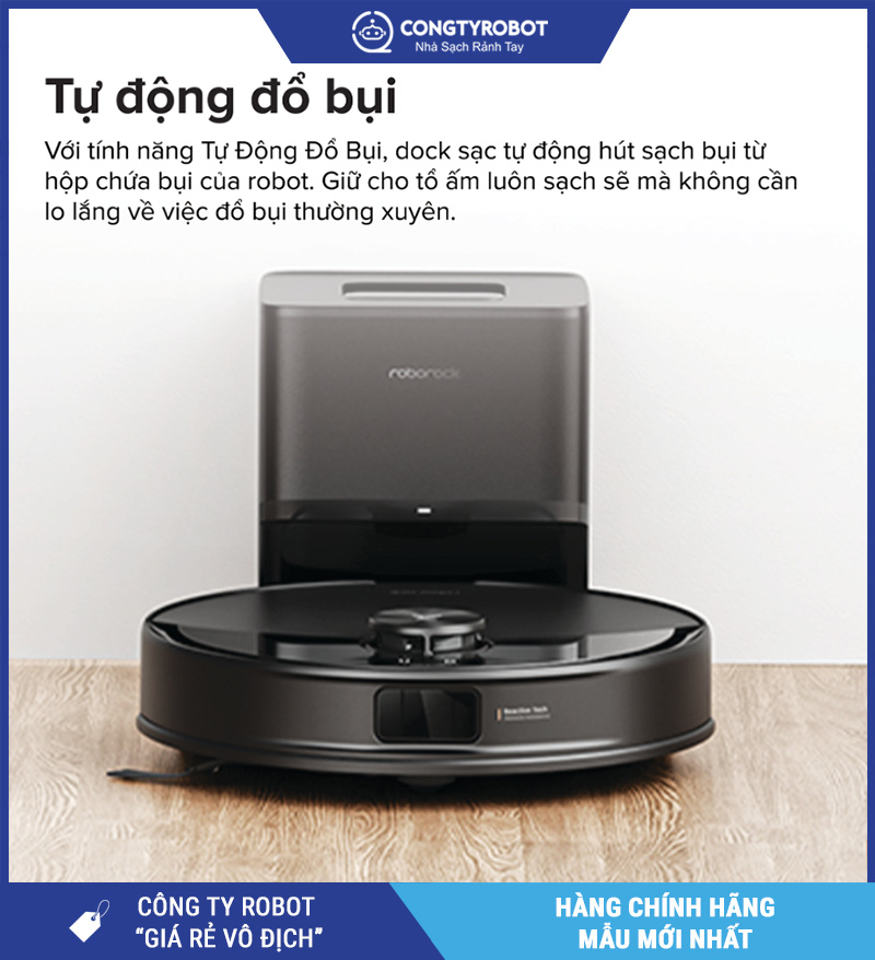 Roborock Q10 VF+ (Plus) Robot hút bụi lau nhà – Bản Quốc Tế