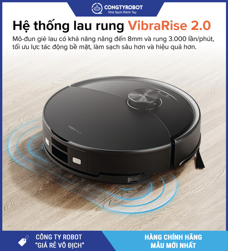 Roborock Q10 VF+ (Plus) Robot hút bụi lau nhà – Bản Quốc Tế