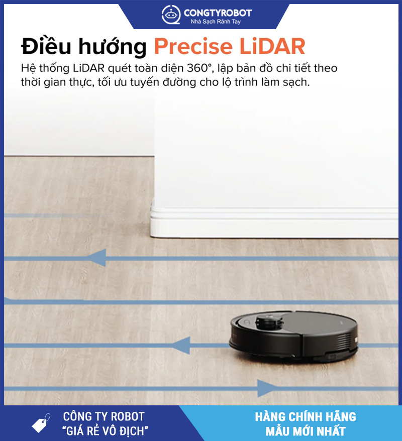 Roborock Q10 VF+ (Plus) Robot hút bụi lau nhà – Bản Quốc Tế