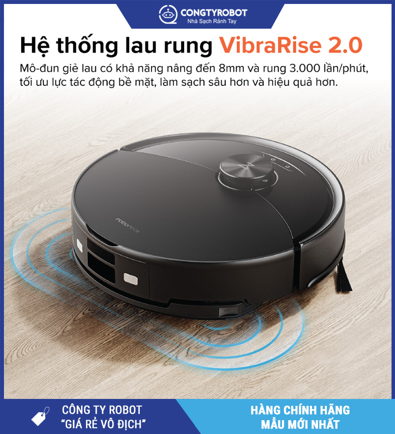 Roborock Q10 VF Robot hút bụi lau nhà – Bản Quốc Tế