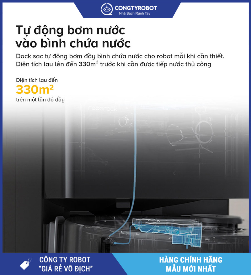 Roborock QR 798 Robot hút bụi lau nhà – Bản Quốc Tế