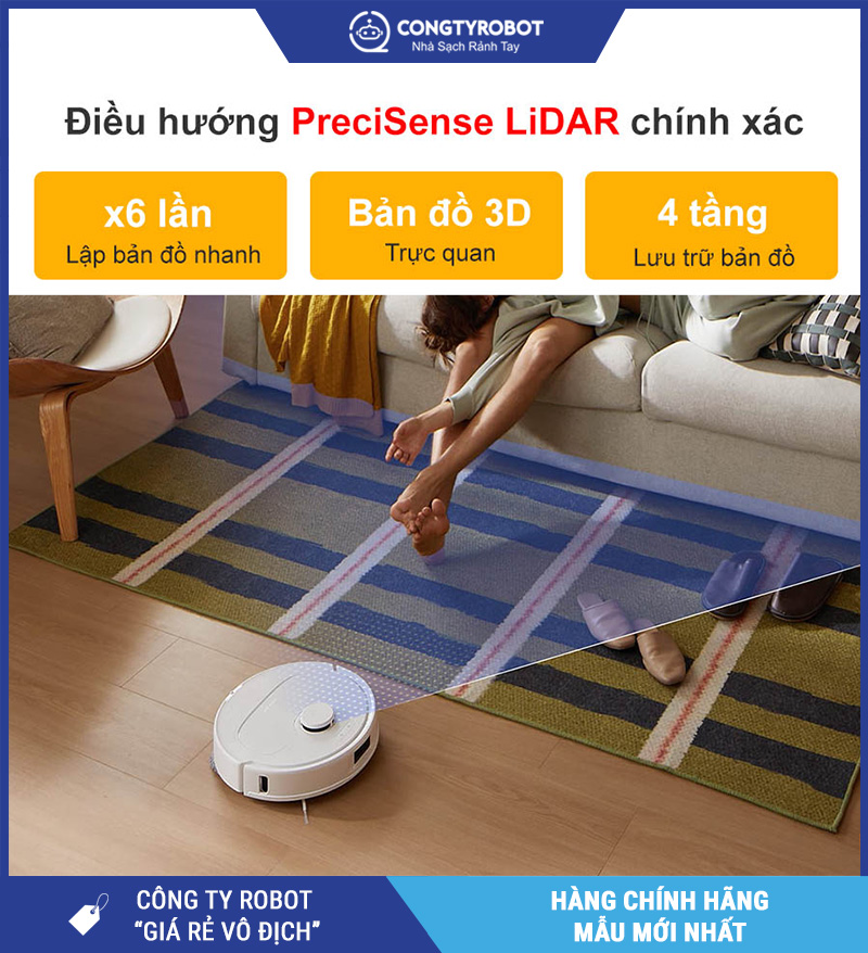 Roborock QR 798 Robot hút bụi lau nhà – Bản Quốc Tế