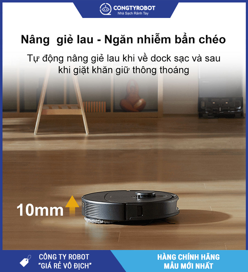 Roborock QR 798 Robot hút bụi lau nhà – Bản Quốc Tế