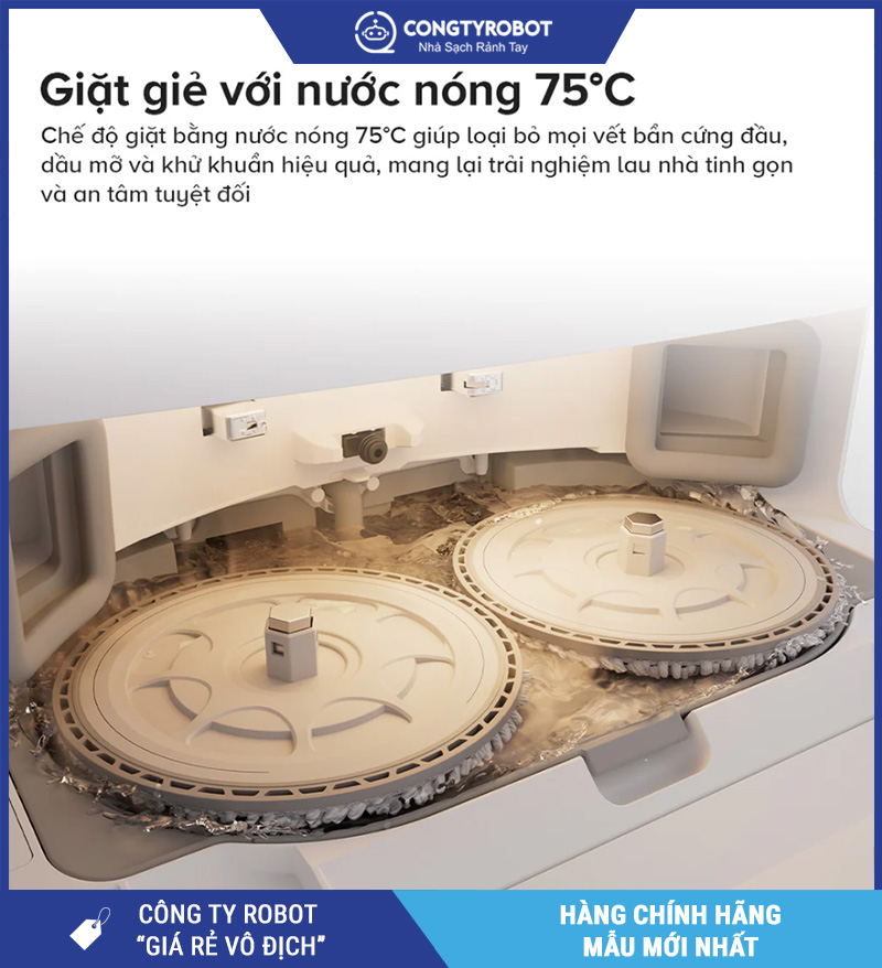 Roborock Qrevo C Pro Robot hút bụi lau nhà – Bản Quốc Tế