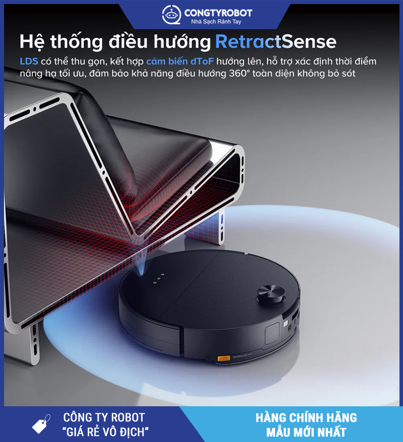 Roborock Saros 10 - Robot Hút Bụi Lau Nhà