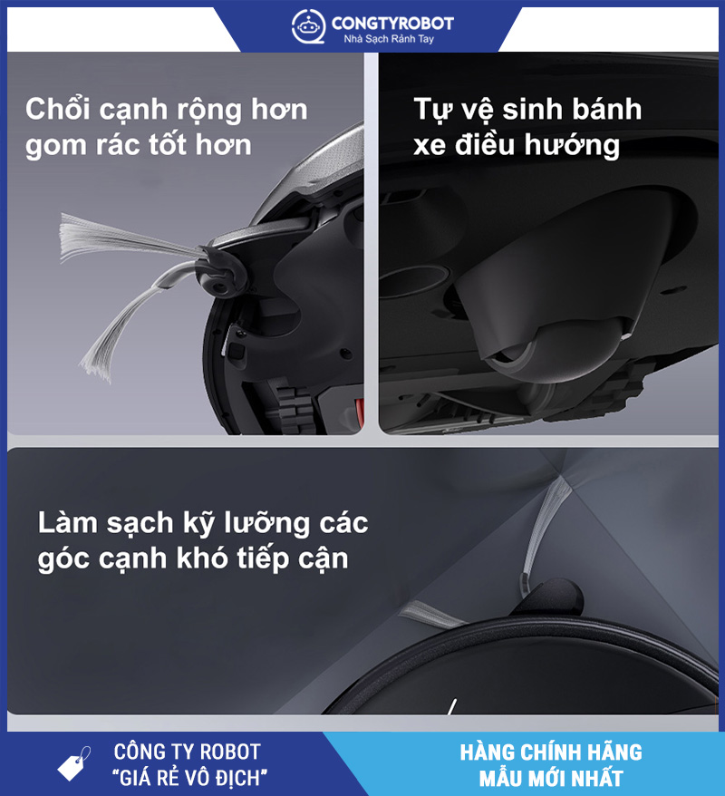 Roborock Saros 10R Robot hút bụi lau nhà – Bản Quốc Tế