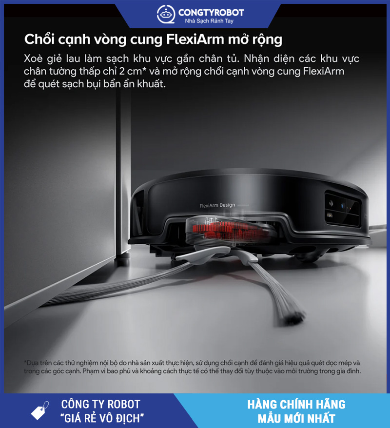 Robot hút bụi lau nhà Roborock Saros 20 – Hàng Chính Hãng