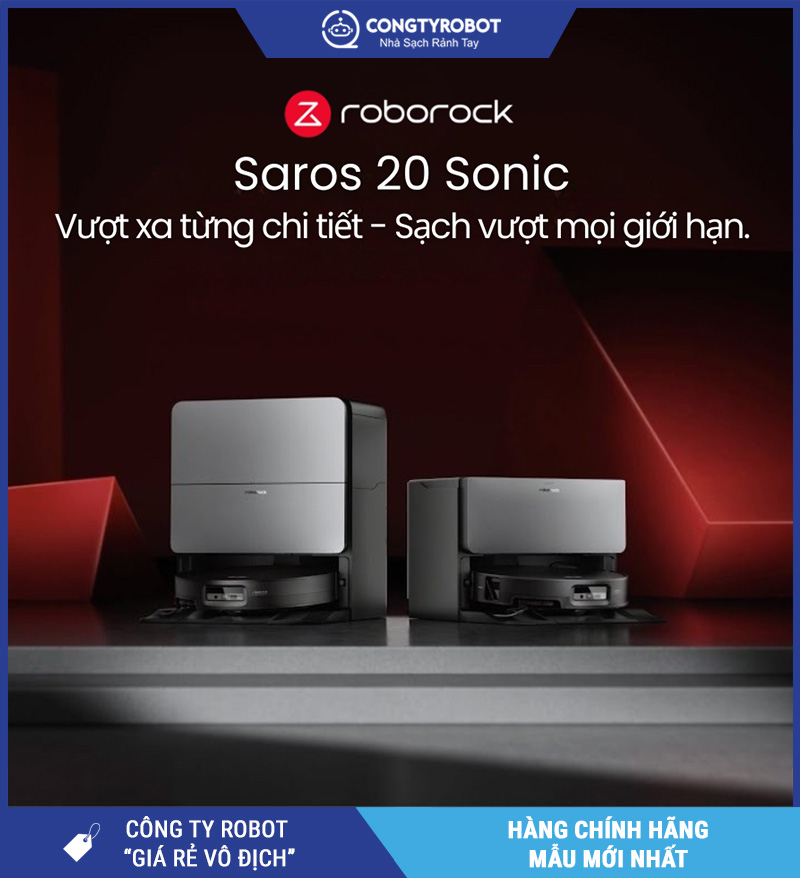 Roborock Saros 20 Sonic