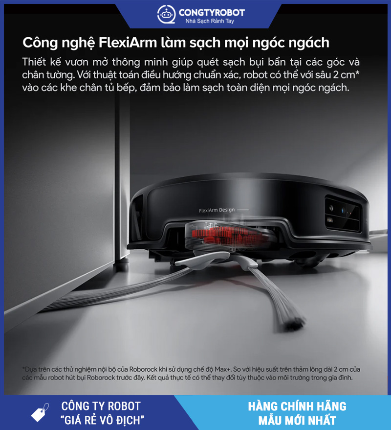 Roborock Saros 20 Sonic – Robot Hút Bụi Lau Nhà