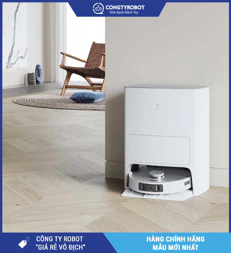 Ecovacs Deebot T20 Max Nội Địa - Robot Hút Bụi Lau Nhà