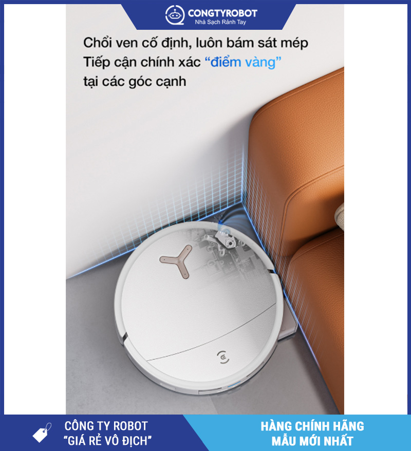 Ecovacs Deebot T80S Omni (Trắng/ Đen) - Robot Hút Bụi Lau Nhà