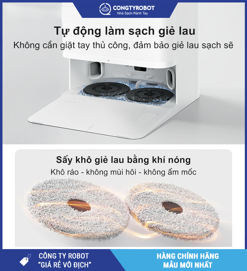 Robot hút bụi lau nhà Xiaomi X20 Pro – Bản Quốc Tế