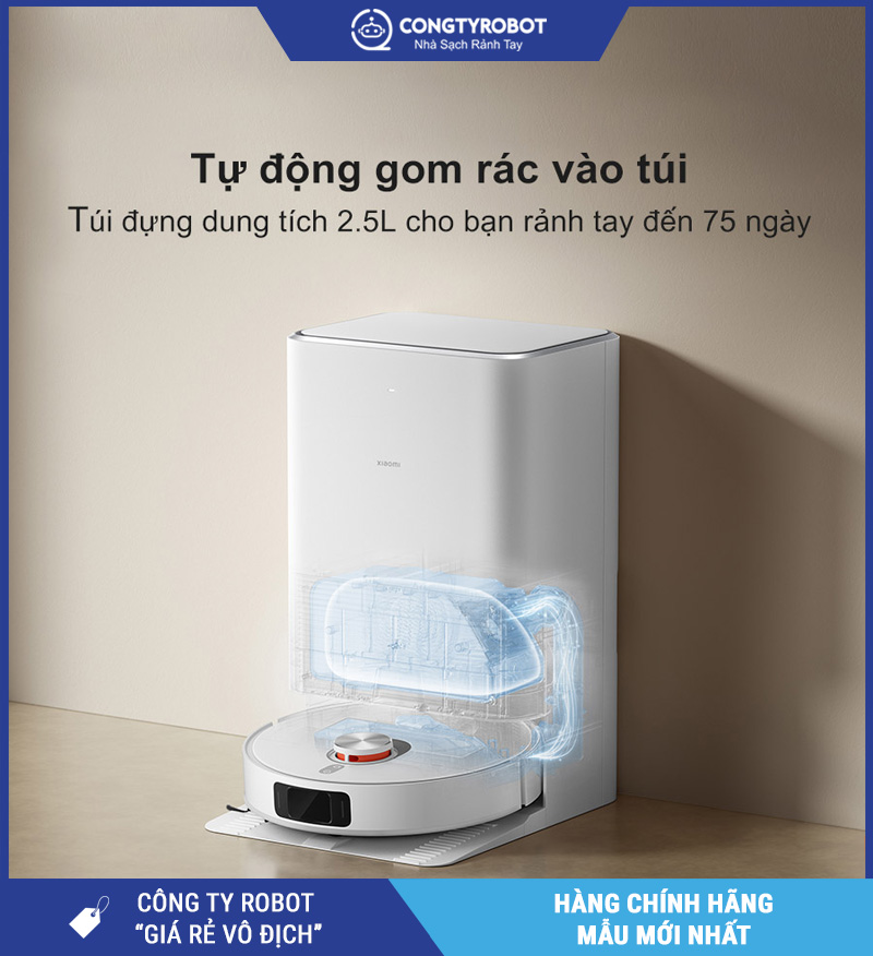 Robot hút bụi lau nhà Xiaomi X20 Pro – Bản Quốc Tế