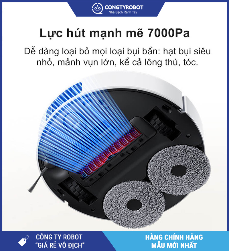 Robot hút bụi lau nhà Xiaomi X20 Pro – Bản Quốc Tế