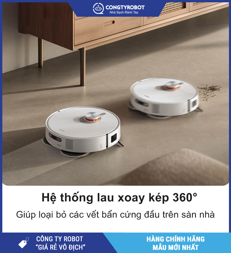 Robot hút bụi lau nhà Xiaomi X20 Pro – Bản Quốc Tế