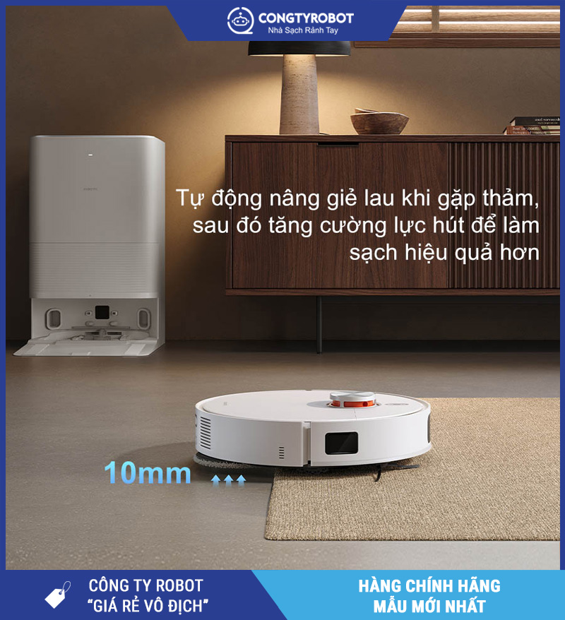 Robot hút bụi lau nhà Xiaomi X20 Pro – Bản Quốc Tế