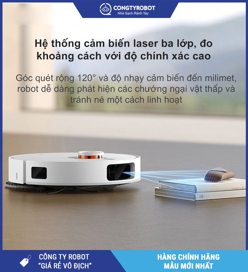 Robot hút bụi lau nhà Xiaomi X20 Pro – Bản Quốc Tế