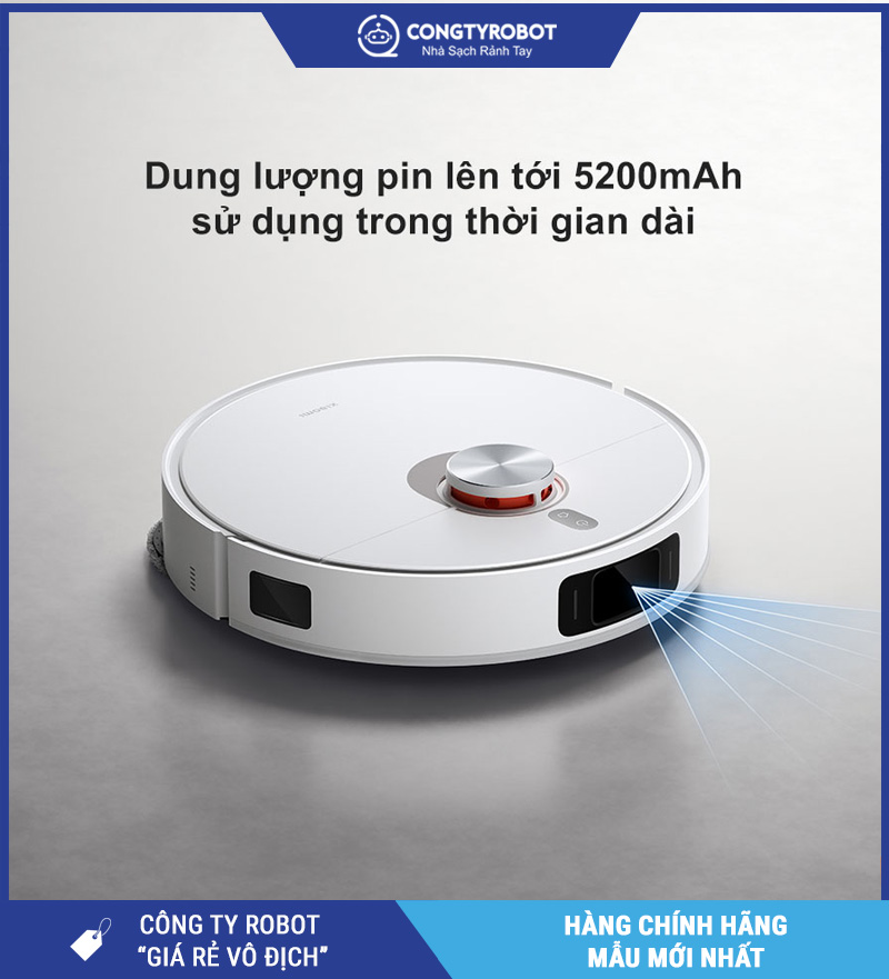 Robot hút bụi lau nhà Xiaomi X20 Pro – Bản Quốc Tế