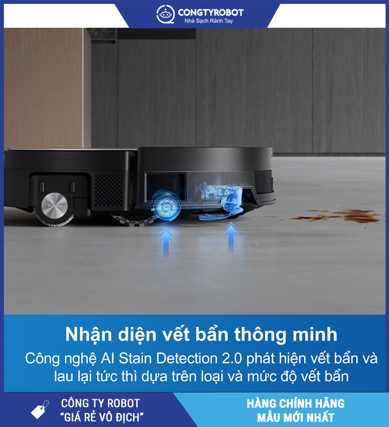 Ecovacs X11 OmniCylone 2026 - Robot Hút Bụi Lau Nhà Thông Minh