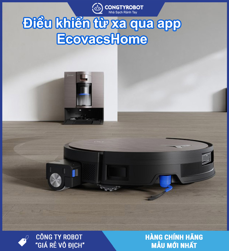 Ecovacs X11 OmniCylone 2026 - Robot Hút Bụi Lau Nhà Thông Minh