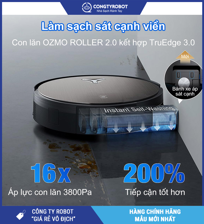 Ecovacs X11 OmniCylone 2026 - Robot Hút Bụi Lau Nhà Thông Minh