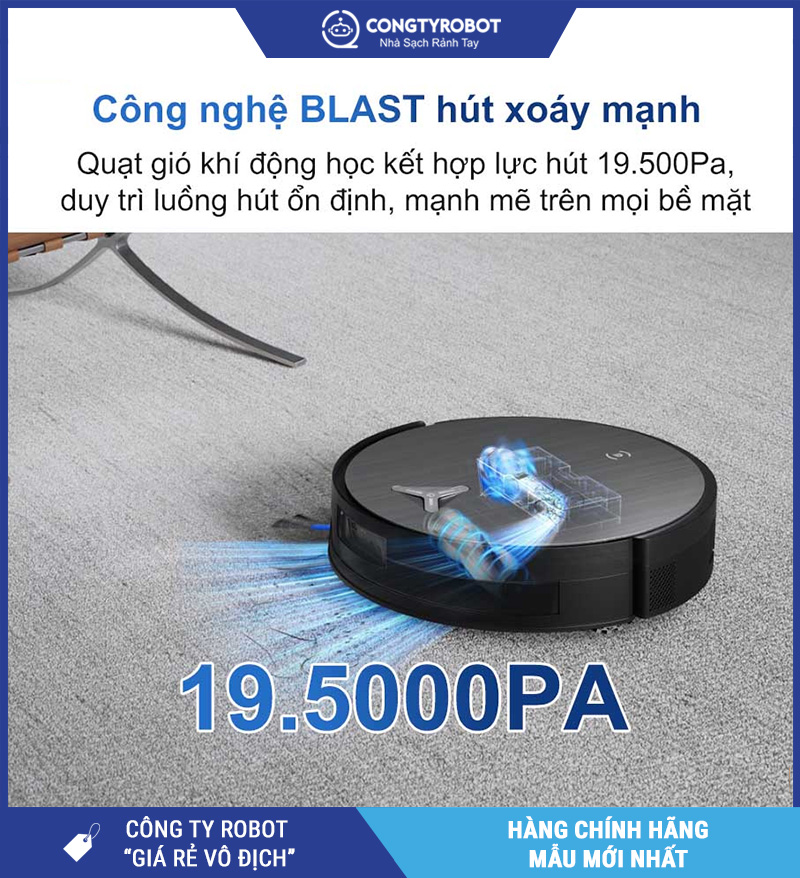 Ecovacs X11 Pro Omni 2026 - Robot Hút Bụi Lau Nhà Thông Minh