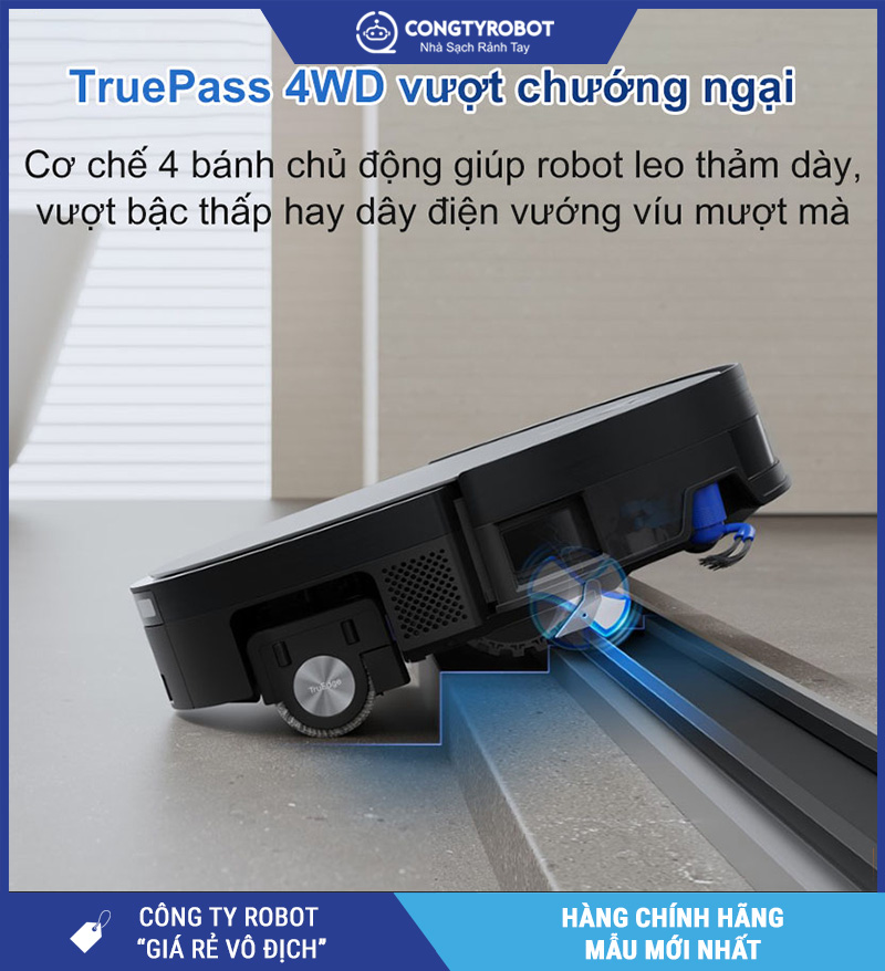 Ecovacs X11 Pro Omni 2026 - Robot Hút Bụi Lau Nhà Thông Minh