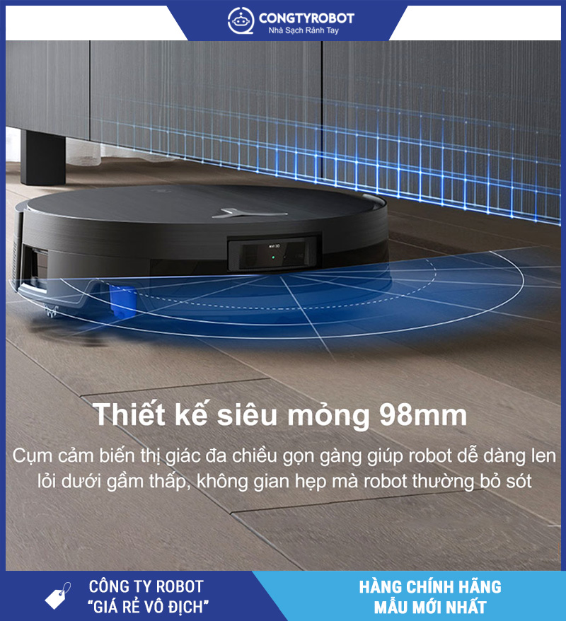 Ecovacs X11 Pro Omni 2026 - Robot Hút Bụi Lau Nhà Thông Minh