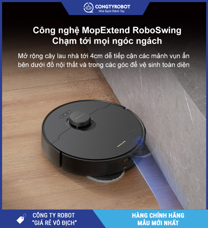 Dreame X40 Master Robot hút bụi lau nhà – Bản Quốc Tế