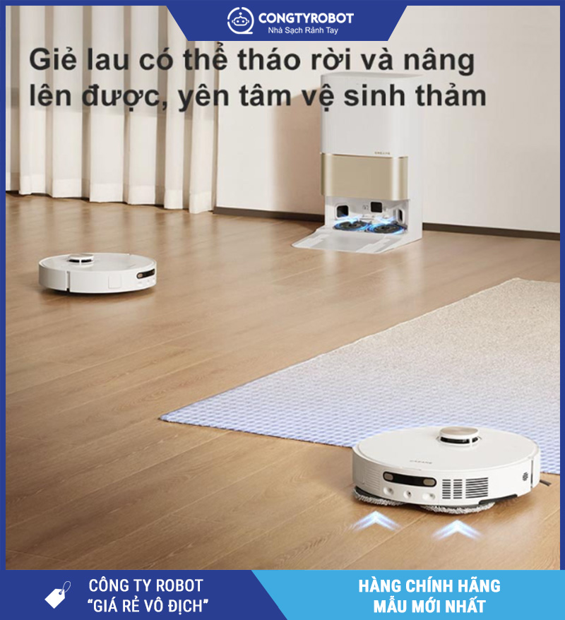 Dreame X40 Ultra Robot hút bụi lau nhà – Bản Quốc Tế