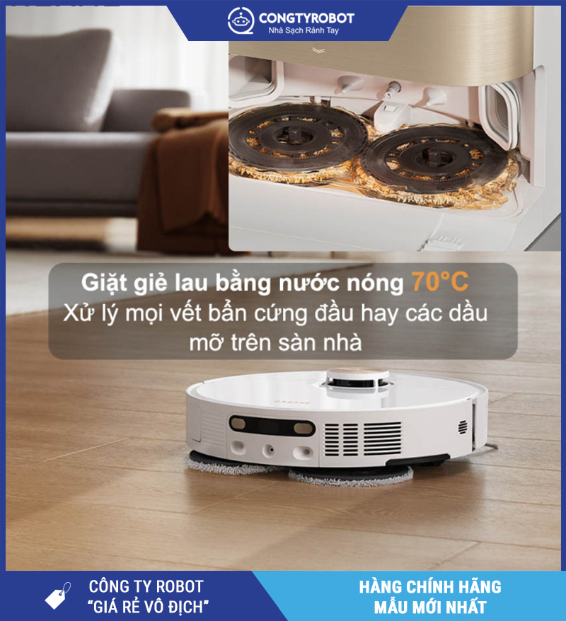 Dreame X40 Ultra Robot hút bụi lau nhà – Bản Quốc Tế