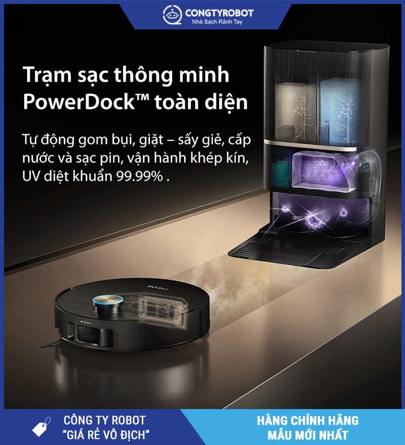 Dreame X50 Pro Ultra Robot hút bụi lau nhà – Bản Quốc Tế
