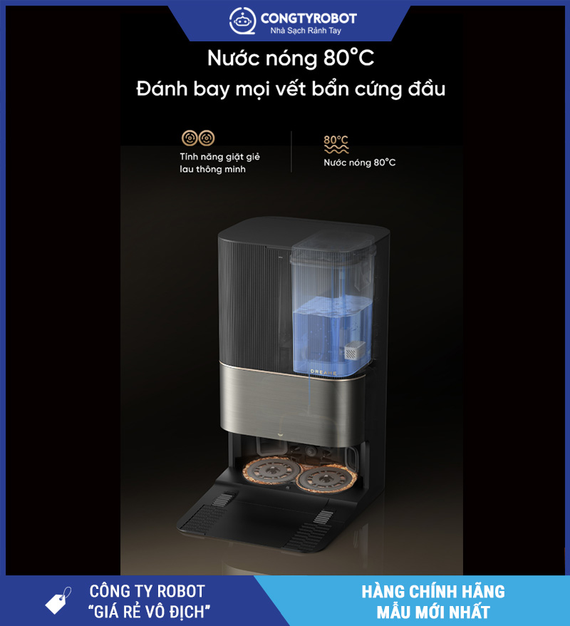 Dreame X50 Ultra Robot hút bụi lau nhà – Bản Quốc Tế