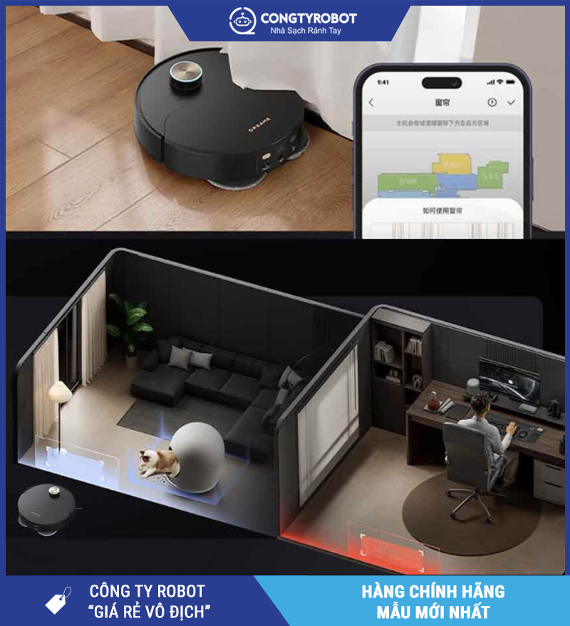 Dreame X50 Ultra Robot hút bụi lau nhà – Bản Quốc Tế