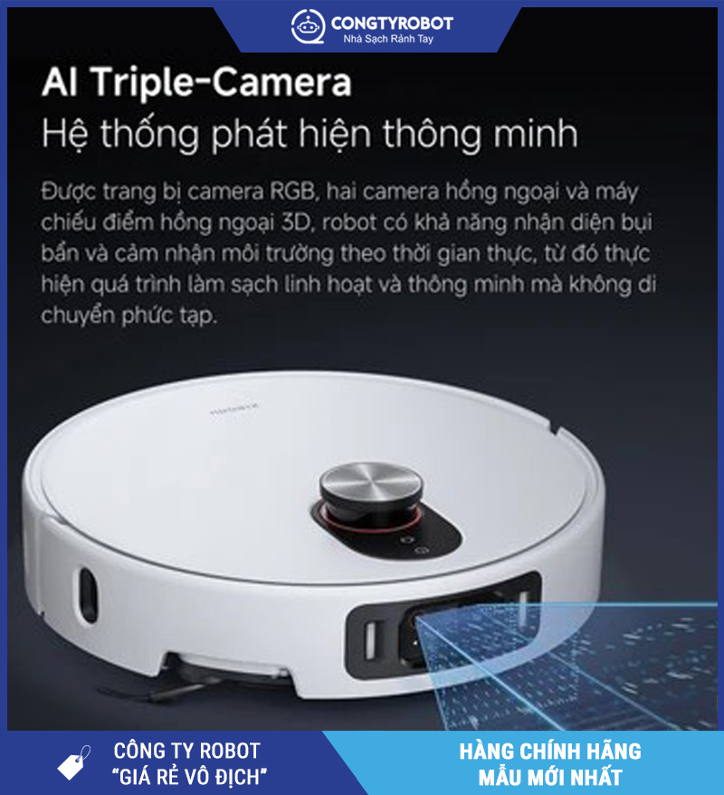 Xiaomi Vacuum 5 Pro Trắng - Robot hút bụi lau nhà