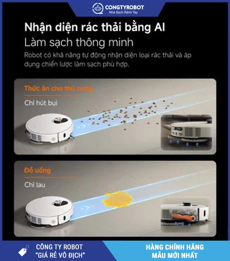 Robot hút bụi lau nhà Xiaomi Vacuum 5 Pro