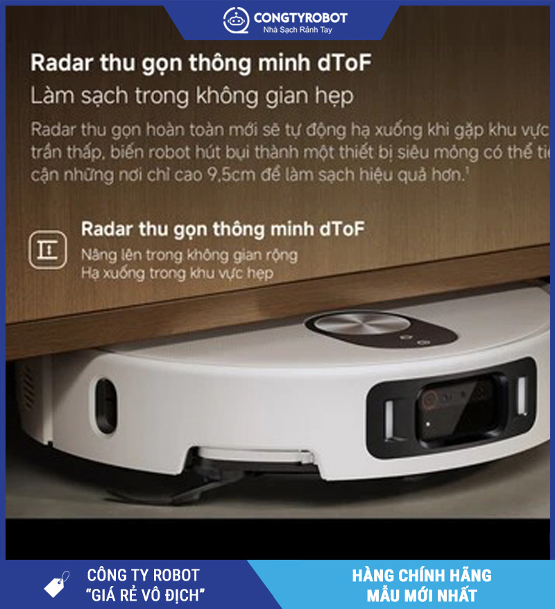 Xiaomi Vacuum 5 Pro Trắng - Robot hút bụi lau nhà