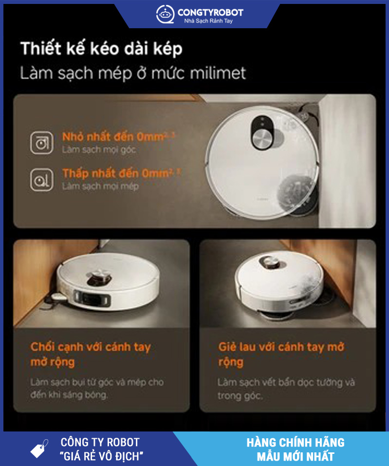Robot hút bụi lau nhà Xiaomi Vacuum 5 Pro