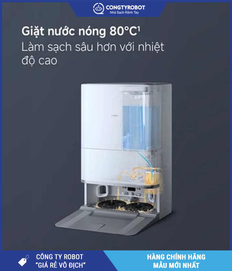 Xiaomi Vacuum 5 Pro Trắng - Robot hút bụi lau nhà