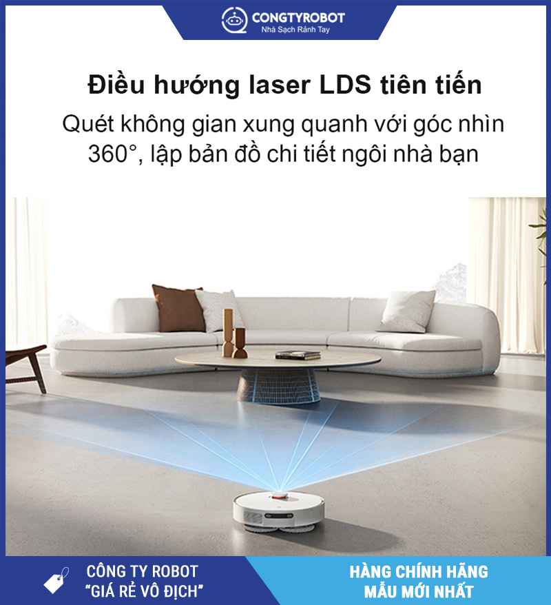 Robot hút bụi lau nhà Xiaomi Vacuum X20+
