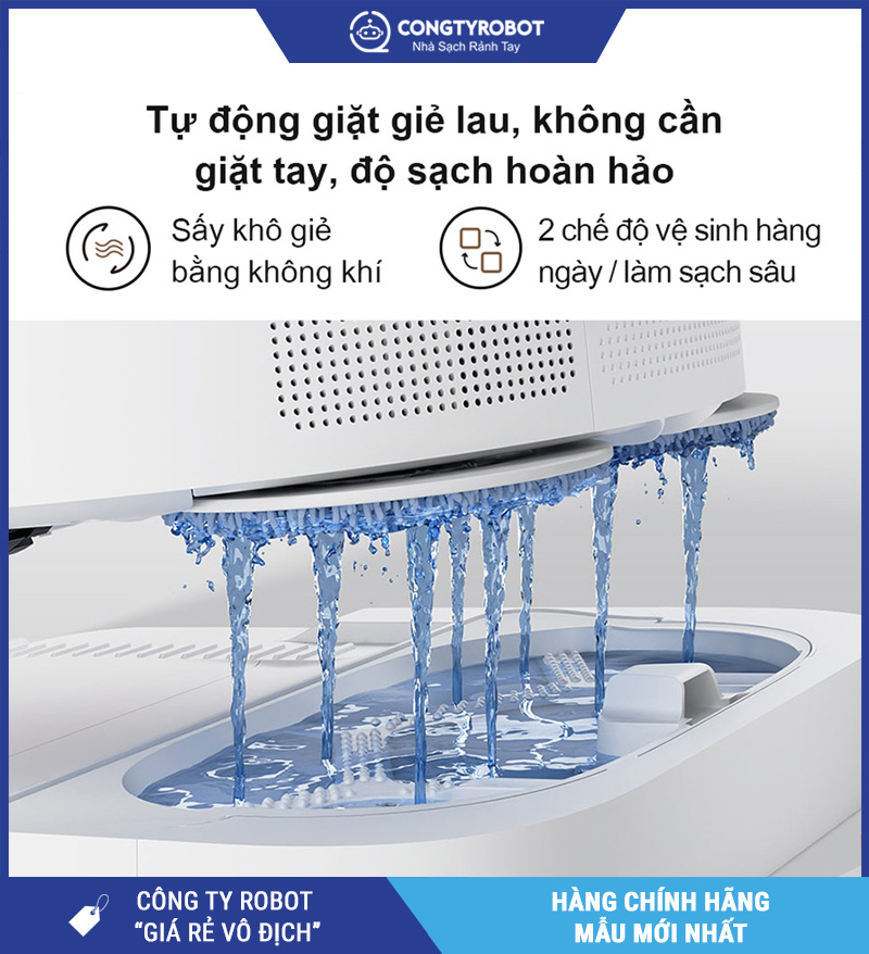 Robot hút bụi lau nhà Xiaomi Vacuum X20+