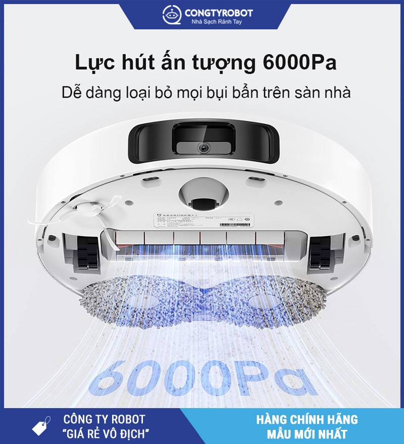 Robot hút bụi lau nhà Xiaomi Vacuum X20+