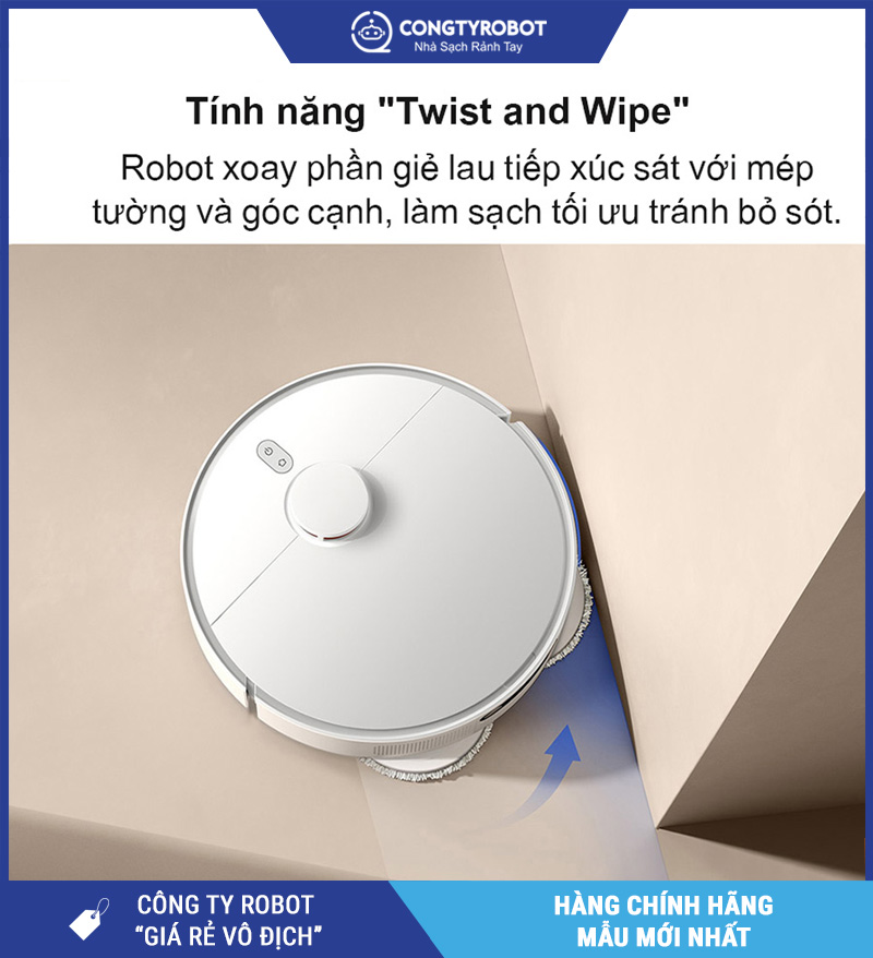 Robot hút bụi lau nhà Xiaomi Vacuum X20+