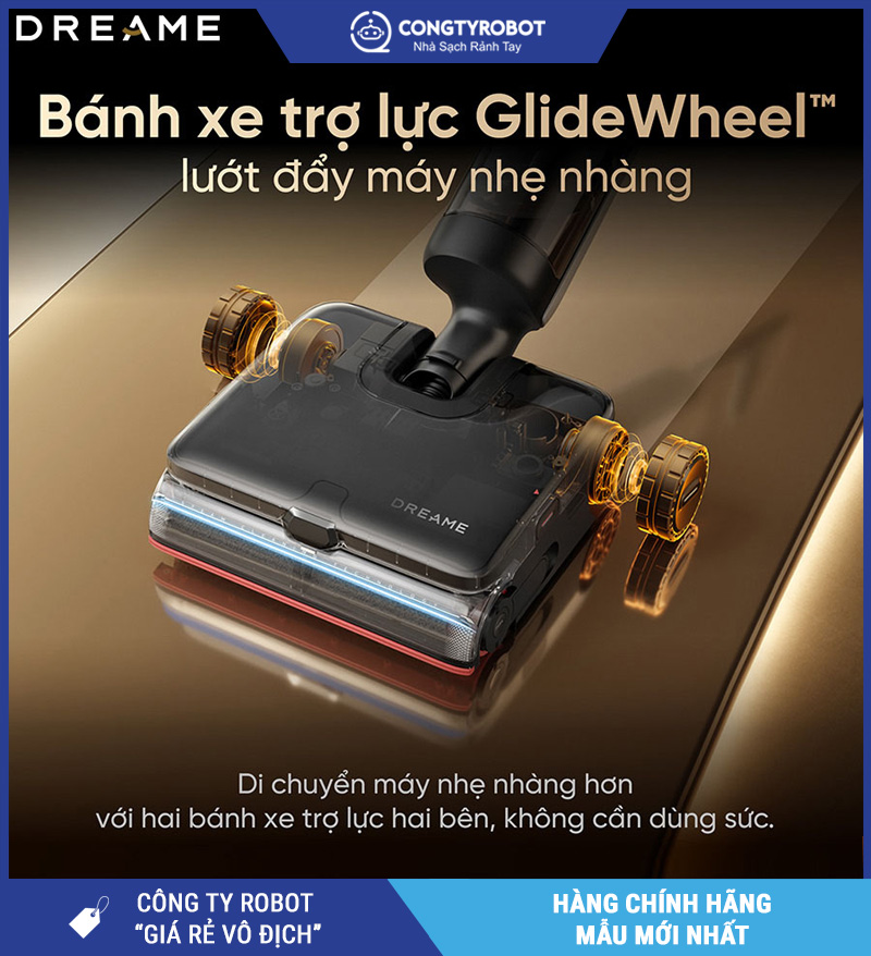 Dreame H16 Steam - Máy Hút Bụi Lau Nhà Cầm Tay