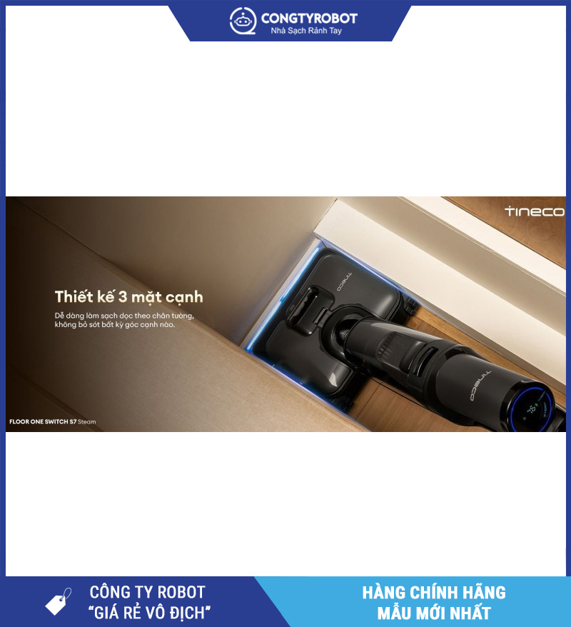 Tineco Floor One Switch S7 Steam - Máy hút bụi lau sàn khô ướt