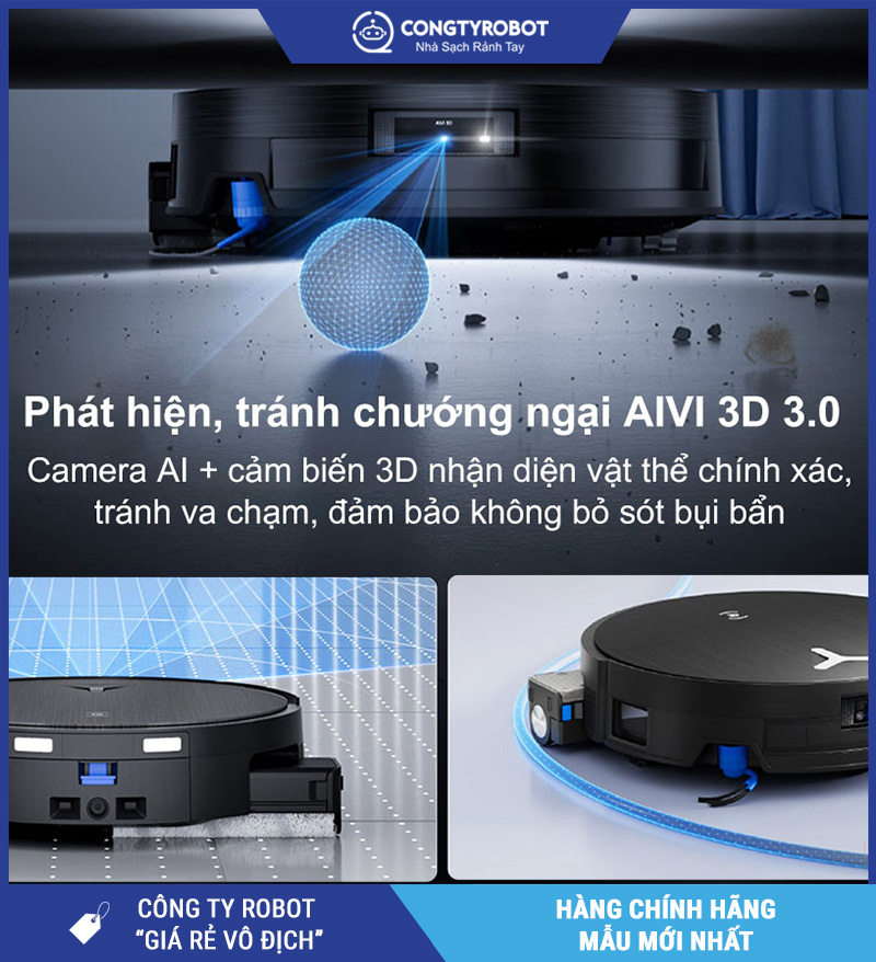Ecovacs X11 Pro Omni 2026 - Robot Hút Bụi Lau Nhà Thông Minh