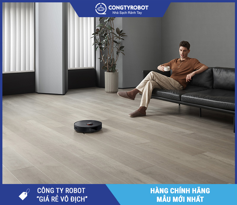 Xiaomi X20 Max Đen - Robot hút bụi lau nhà